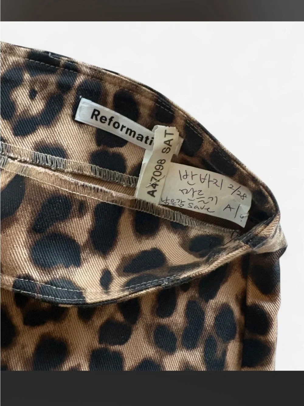 Reformation Leopard Print Shorts <3